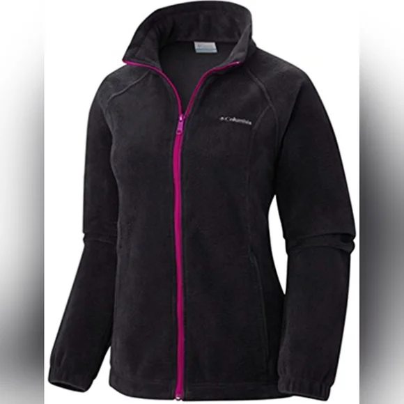 Columbia Women's Benton Springs Full Zip Fleece Jacket Size 2X New MSRP $65 - Picture 2 of 6